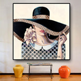 Toile - American woman